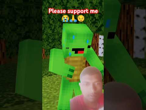 Mikey threatens JJ-MÁIZEN Minecraft bkreaction।#shorts #minecraft #trending