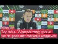 Jens Toornstra baalt, maar houdt de moed erin bij Feyenoord: 'Je hebt aan één goal in Praag genoeg'