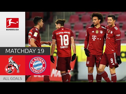 Dream goal & Lewandowski record! |1. FC Köln - FC Bayern 0-4 | All Goals | MD 19 – Bundesliga 21/22