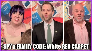 Spy x Family Code: White Red Carpet Premiere: Megan Shipman, Alex Organ, Phil Parsons, & More!