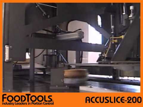 High Production Round Cake Cutting - Frozen Cheesecake - ACCUSLICE-200RF - FoodTools