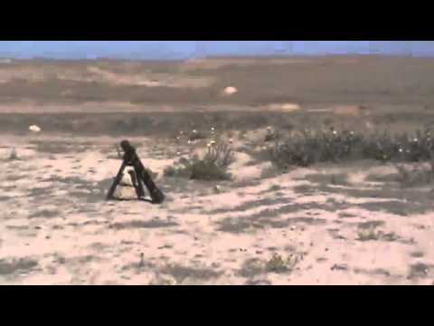 استهداف  قوات النظام بقذائف الهاون في اللواء 93 في محافظة الرقة