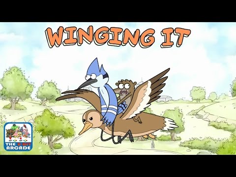 Just A Regular Arcade: Winging It - Rescue Rigby's Baby Ducks (Cartoon Network Games) Video