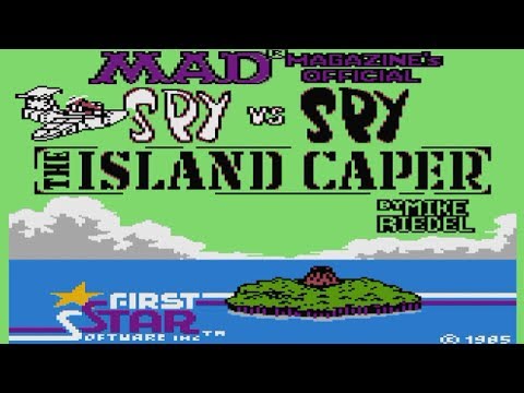 Atari XL/XE - Spy vs Spy 2 The Island Caper [1985]