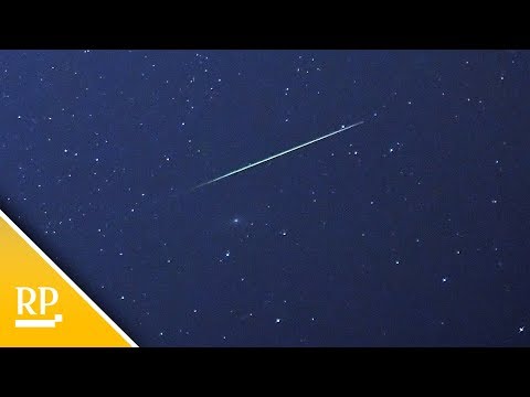 Sternschnuppen 2018: So schön leuchteten die Perseiden