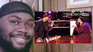 The Voice: Shawn Sounds and Matthew Johnson sings "Never Too Much" | Reaction Video |