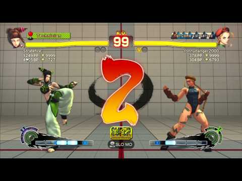 SSF4:AE -- Xbox Live -- Strafefire (Juri) vs. ronnydanger2000 (Cammy)