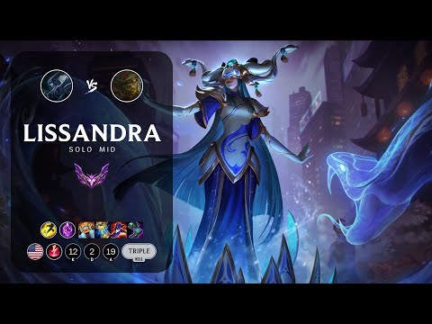 Lissandra Mid vs Ivern - NA Master Patch 12.22