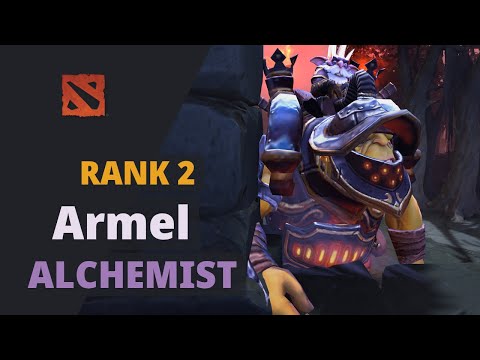 Armel (Rank 2) plays Alchemist Dota 2 Full Game