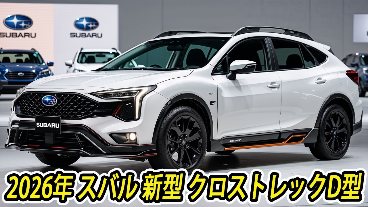 2026年 スバル 新型 クロストレックD型 大進化へ！ウィルダネスは日本でも正式グレード化される可能性がある！