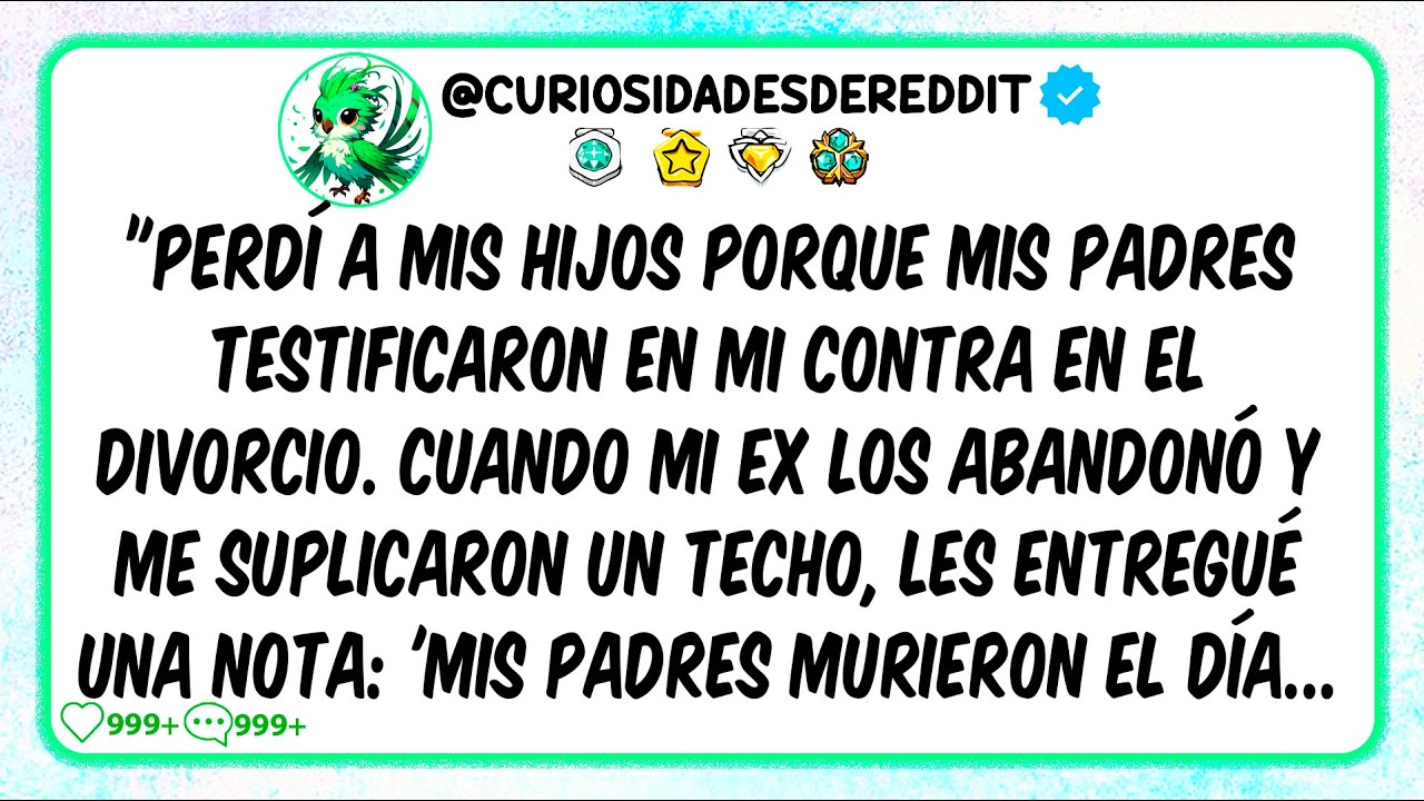 Perdí a Mis HIJOS Porque Mis PADRES Testificaron EN MI CONTRA en el Divorcio. Cuando Mi EX los DEJÓ