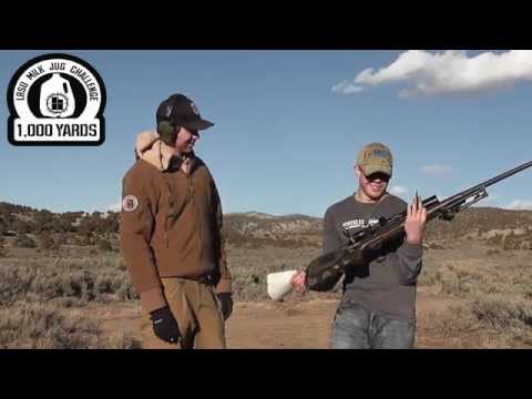 7 SAUM shot by 15 yr old vs Milk Jug at 1000 yards  LRSU Milk Jug Challenge Drake Eames