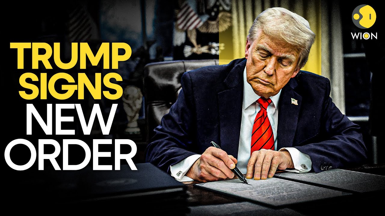 LIVE: Trump Signs Executive Order To Support Children Coming Out Of Foster Care | WION Live