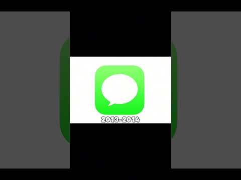Apple Messages Logo Evolution Historical Logos #shorts #apple #ios #iphone #technology #message 