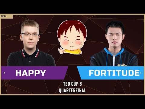 WC3 - TeD Cup 8 - Quarterfinal: [UD] Happy vs. Fortitude [HU]