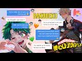 BAKUGO IS DEKU S BODYGUARD BKDK Celeb X Bodyguard AU MHA Texting Story