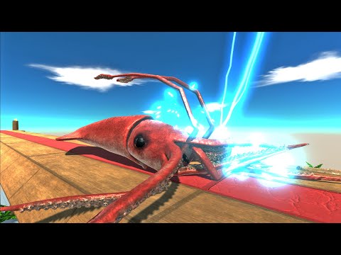 Who is stronger ? | Lightning Gun Challenge - Animal Revolt Battle Simulator