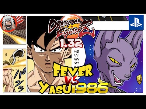 DBFZ yasu1986 vs fever (KidBuu, Bardock, A16) Vs (Videl, Beerus, Gotenks)