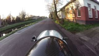 preview picture of video 'Ride Along. Hoogezand-Eexterveensche Kanaal.'