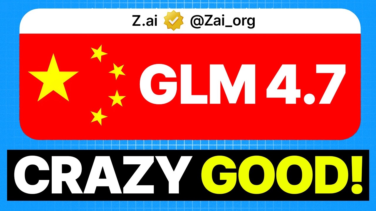 GLM 4.7: This NEW Chinese AI is INSANE (FREE!) 🤯