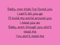 The Foundations- Baby, now that I found you (Lyrics)