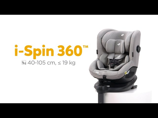 Video teaser for Joie i-Spin 360™ | Leading i-Size Spinning Car Seat for Newborns to Toddlers