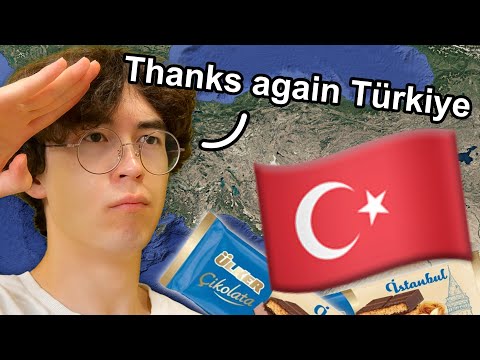 Trying viral chocolate from Turkiye 🇹🇷😋  @ulker