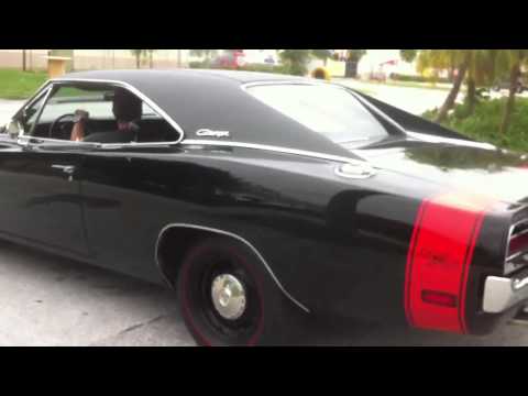 1969 Dodge Charger 440 RT triple black Rare