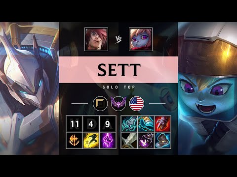 Sett Top vs Poppy: Unstoppable - NA Master Patch 14.24
