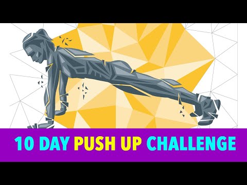 50 Knee Push Ups Challenge Beginner Arm and Chest Toning