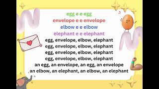 Oxford Phonics World 1 - Letter E song
