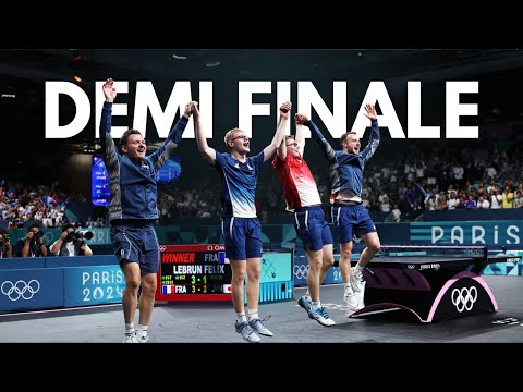 France vs Allemagne – DEMI-FINALE CHOC Tennis de Table EURO 2025 | Match HISTORIQUE en HD !