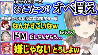 ツルギのみるくふぁくとりー工場長ネタを知ったり「プレイ重視」発言するお嬢、オラつくかみーとへの反応でドM疑惑が出るつなｗｗ【ぶいすぽ/切り抜き/英リサ/猫汰つな/小森めと/柊ツルギ/Kamito】