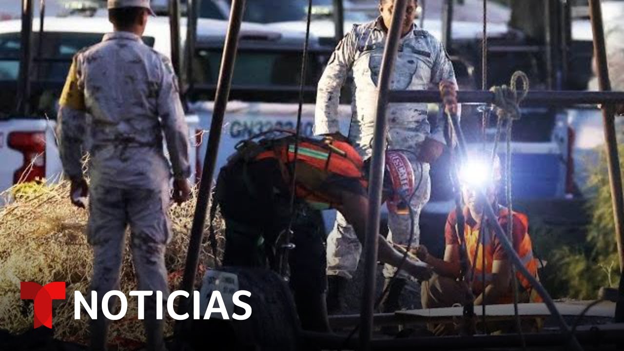 Falla la misión con un dron acuático en la mina donde hay 10 mineros atrapados en México