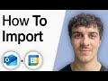 How To Import Outlook Calendar To Google Calendar 2025 Full Guide