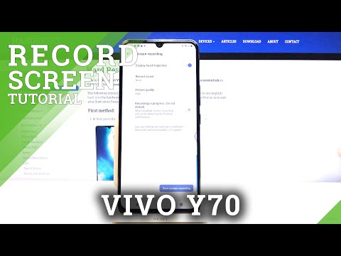 How to Record Screen on VIVO Y70 – Use Screen Recorder