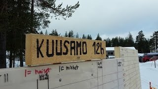 preview picture of video 'Kuusamo 12h sivakointi 21.2.2015'