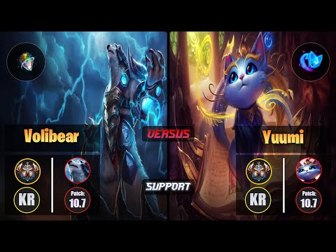 Challenger VOLIBEAR [Prototype; Omnistone] (Support) VS  YUUMI - Challenger KR Patch 10.7