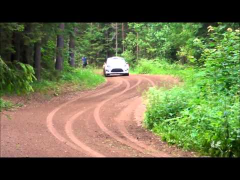 Tests before Auto24 Rally Estonia 2013 Vasily Gryazin SRT