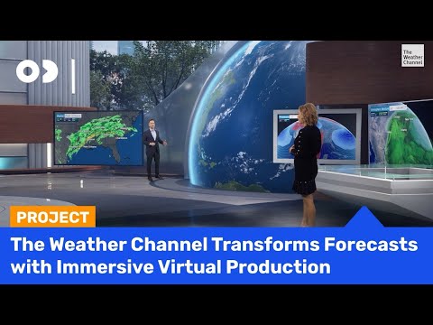 The Weather Channel S Virtual Studio