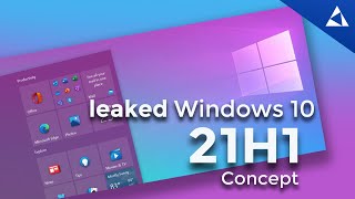 Releases First Windows 10 - 21H1//Preview Build//Concept