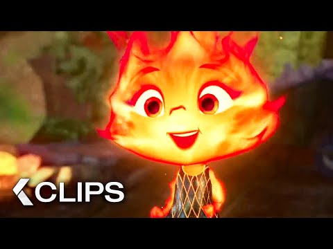 Elemental All Clips & Trailer (2023) Pixar