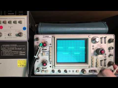 Intro to Tektronix 465 Oscilloscope