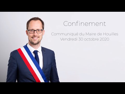 Confinement - communiqué du maire de Houilles