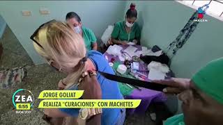 Curandero de Cuba emplea machetes en sus consultas | Noticias con Francisco Zea