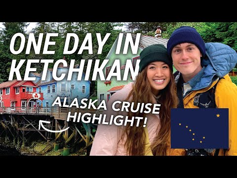 24 Hours in Ketchikan & Alaska Cruise Ship Tour! 🌲