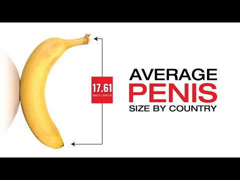 Average PENIS SIZES By Country 2025