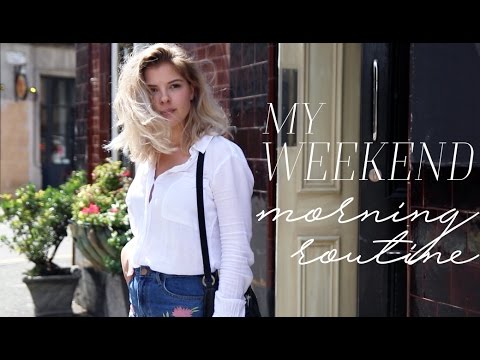 MY WEEKEND MORNING ROUTINE ♡