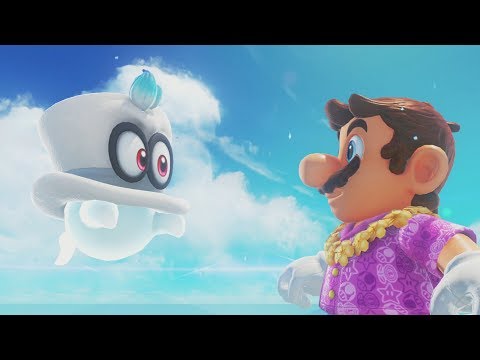 Super Mario Odyssey Walkthrough Part 8 - Seaside Kingdom (Nintendo Switch)