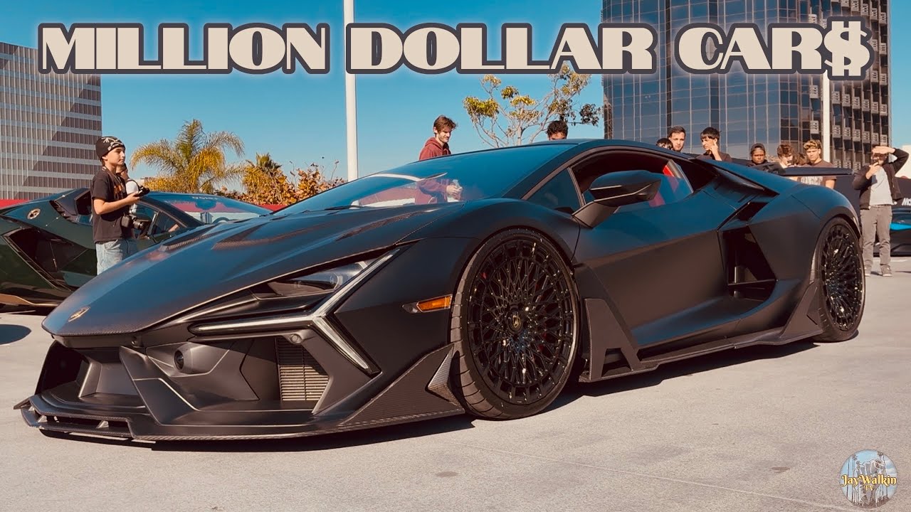 🔥$40 Million 💵 Hyper Car Meet 🏎️ | Los Angeles, California 🇺🇸 